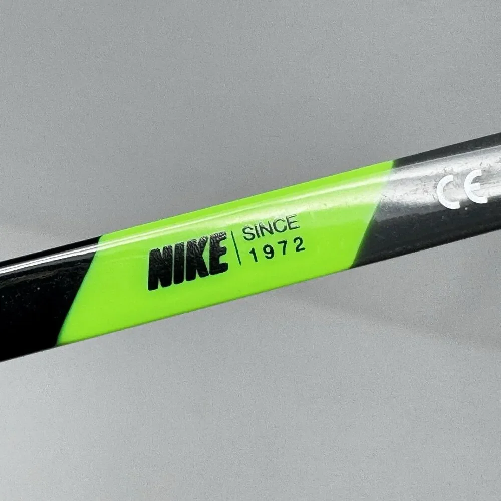 Nike 5538 001 Black Volt Eyeglass Frames 49-17-135